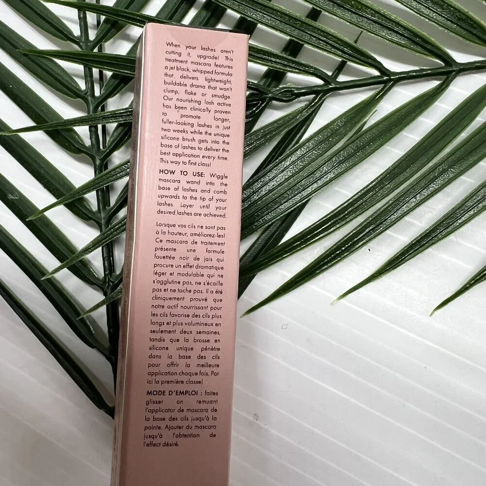 WANDER Beauty Upgraded Lashes Treatment Mascara JET BLACK Full Size Sealed Box